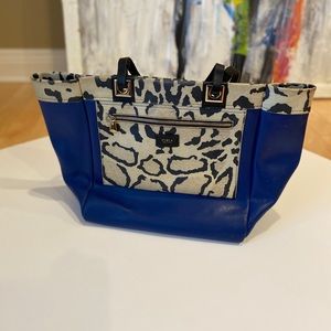 Reversible Furla leather bag